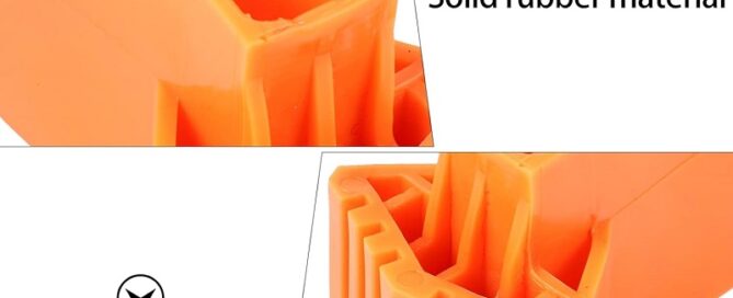 Ladder Feet Rubber Pads Cover Telescoping Ladder Horizontal Stair-Style Cap Silicone Security Bumper