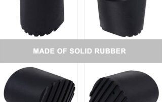 Ladder Security Bumpers Telescoping Ladder Non-Slip Rubber Step Chair Feet Cover Non-Slip Ladder Feet Guards