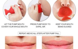 Lip Filler Beauty Pump Pout Lips Enhancer Plumper Tool Natural Pout Mouth Lip Juvalips