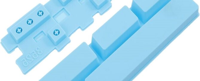 Mechanical Dice Molds for Resin Keycap Mold Silicone Keycap Resin Tray Molds Silicone Key Cap Puller