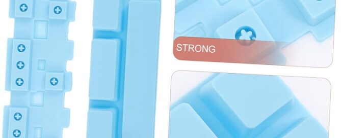 Mechanical Dice Molds for Resin Keycap Mold Silicone Keycap Resin Tray Molds Silicone Key Cap Puller