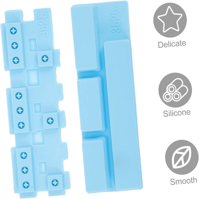 Mechanical Dice Molds for Resin Keycap Mold Silicone Keycap Resin Tray Molds Silicone Key Cap Puller