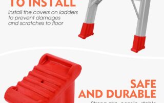 Non-Skid Furniture Pads Non-Slip Ladder Feet Rubber Step Ladder Foot mat Floor Protectors