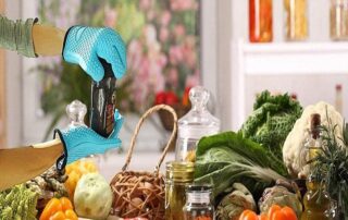 Post-curing oven for silicone rubber Silicone Kitchen Oven Gloves Double-Layer Heat Resistant Oven Mitts