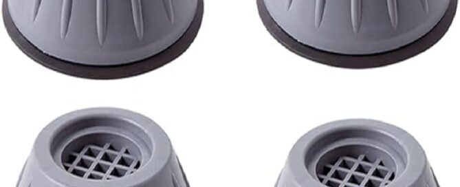 Pressure Washer Rubber Feet Shock and Noise Cancelling Washing Machine Support Rubber Anti-Walk Vibration Feet Pads