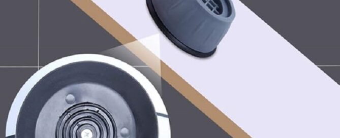 Pressure Washer Rubber Feet Shock and Noise Cancelling Washing Machine Support Rubber Anti-Walk Vibration Feet Pads