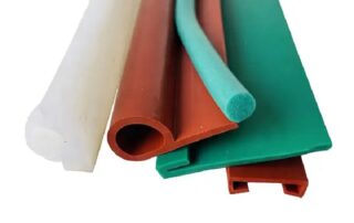 Professional Silicone Profilers Soft Silicone Extrusions Rubber Sponge Hollow Profiles Silicone Edge Profiles