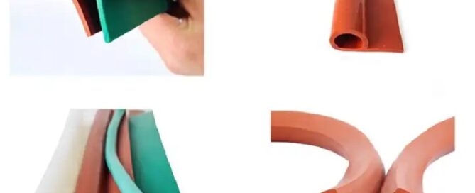 Professional Silicone Profilers Soft Silicone Extrusions Rubber Sponge Hollow Profiles Silicone Edge Profiles