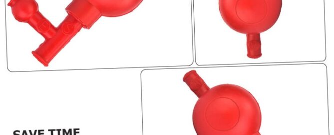 Quantitative Suction Ball Silicone Pipette Bulb Laboratory Rubber Filler Tool