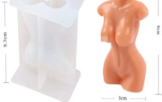 Resin 3D Body Shape Molds Silicone Body Stand Ornaments Resin Moulds Model Body Molds Crystal Epoxy Molds