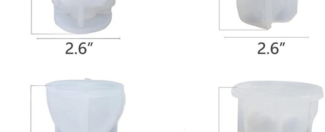 Resin 3D Body Shape Molds Silicone Body Stand Ornaments Resin Moulds Model Body Molds Crystal Epoxy Molds