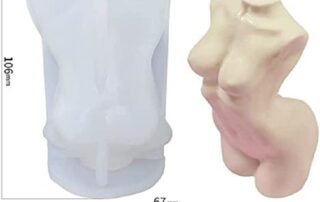 Resin 3D Body Shape Molds Silicone Body Stand Ornaments Resin Moulds Model Body Molds Crystal Epoxy Molds