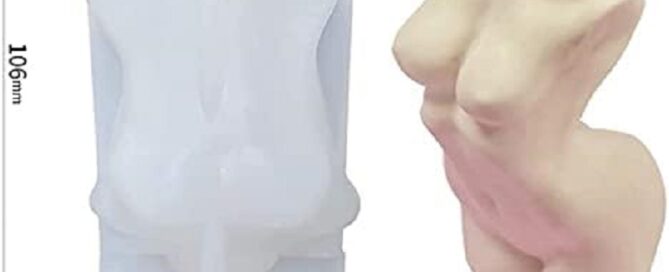 Resin 3D Body Shape Molds Silicone Body Stand Ornaments Resin Moulds Model Body Molds Crystal Epoxy Molds