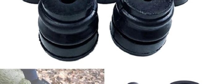 Rubber Chainsaw Handle Buffer Mount Rubber Screw Damping Pad Anti-Vibration Annular Plug Cap