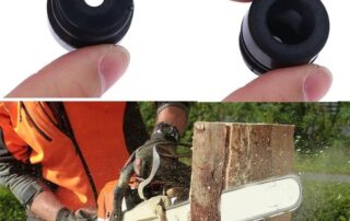 Rubber Chainsaw Handle Buffer Mount Rubber Screw Damping Pad Anti-Vibration Annular Plug Cap