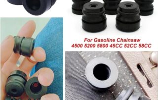 Rubber Chainsaw Handle Buffer Mount Rubber Screw Damping Pad Anti-Vibration Annular Plug Cap
