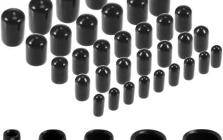 Rubber End Caps Thread Bolt Conduit Rubber Tips Protector Caps Screw Pipe Covers Top