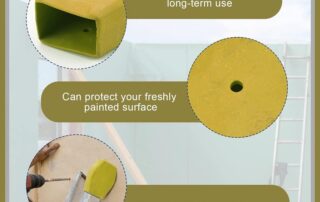 Rubber Extension Ladder Covers Rubber Ladder Safety Covers Non-Slip Ladder Feet Guards