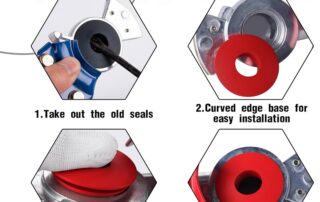 Rubber Seal Tool Rubber Hand Seal Round Grommets Gaskets Seal Washers for Semi Trucks