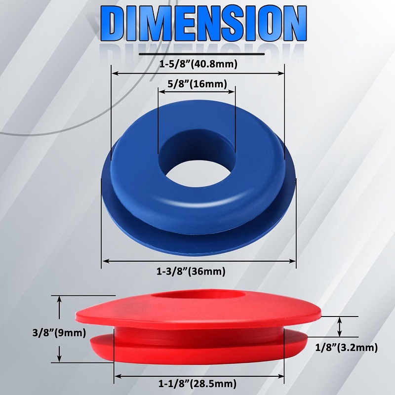 Rubber Seal Tool Rubber Hand Seal Round Grommets Gaskets Seal Washers for Semi Trucks