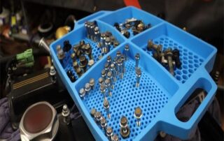 Rubber Socket Organizer Mechanic Tools Bolt Nut Silicone Organizer Tray