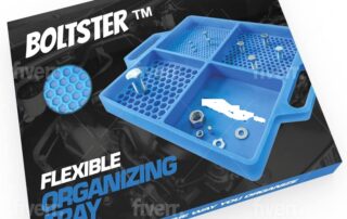 Rubber Socket Organizer Mechanic Tools Bolt Nut Silicone Organizer Tray