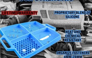 Rubber Socket Organizer Mechanic Tools Bolt Nut Silicone Organizer Tray