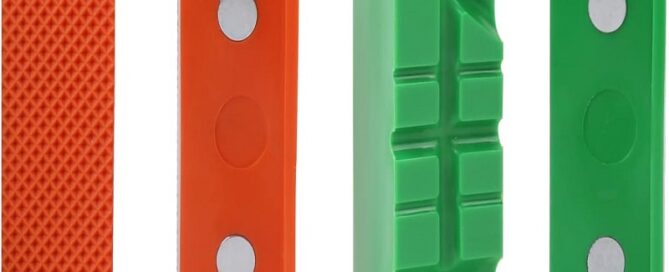 Rubber Vise Mat 4.5 Inch Vise Jaw Pads Covers Protectors Magnetic Vice Jaw Covers Protectors