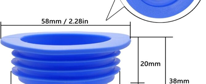 Silicone Baffle Seal Universal Fit Drain Pipe Hose Silicone Plug Washing Machine Drain Hose Sealing Plug