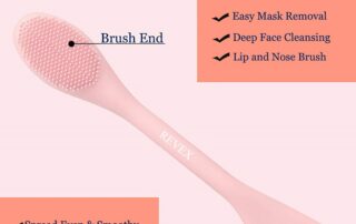 Silicone Face Mask Applicator Facial Mask Brushes for Mud Soft Makeup Beauty Brush Tools for Apply Cream