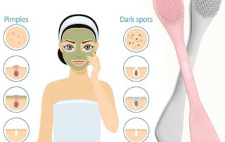 Silicone Face Mask Applicator Facial Mask Brushes for Mud Soft Makeup Beauty Brush Tools for Apply Cream