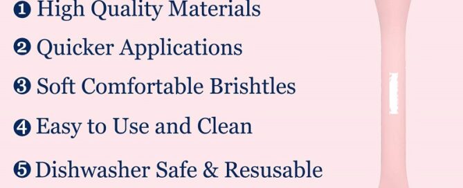 Silicone Face Mask Applicator Facial Mask Brushes for Mud Soft Makeup Beauty Brush Tools for Apply Cream