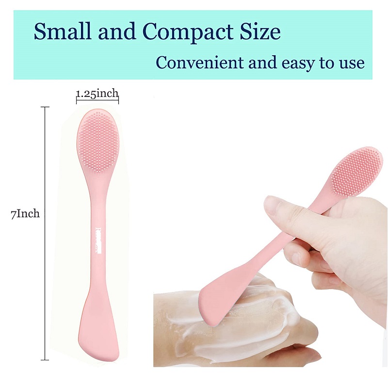 Silicone Face Mask Applicator Facial Mask Brushes for Mud Soft Makeup Beauty Brush Tools for Apply Cream