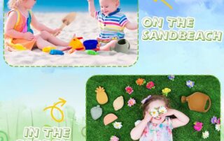 Silicone Gardening Set Silicone Watering Can for Little Boys and Girls Gardening Tools Beach Toys