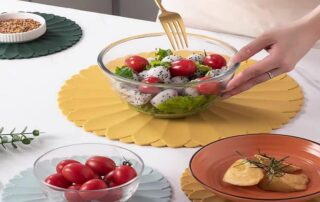 Silicone Insulation Pad Thickened Sunflower Silicone Insulation Pad Stackable Soup Bowl Mat