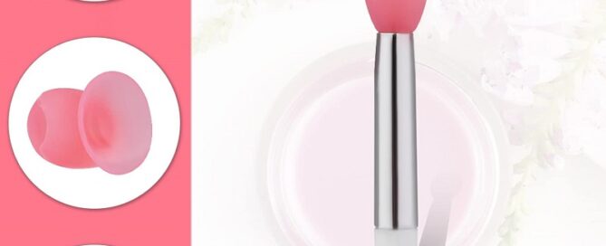 Silicone Lip Brushes Reusable Lip Applicators Silicone for Lip Gloss and Balm Eyeshadow