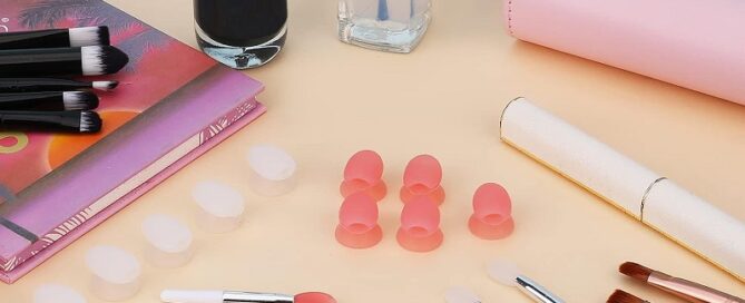 Silicone Lip Brushes Reusable Lip Applicators Silicone for Lip Gloss and Balm Eyeshadow