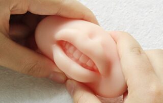 Silicone Lips for Makeup Practice, Soft Silicone Fake Lips Tattoo Practice Skins Training