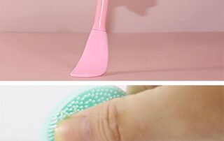 Silicone Manual Facial Cleansing Brush All-in-One Makeup Cleanser Exfoliating Brush