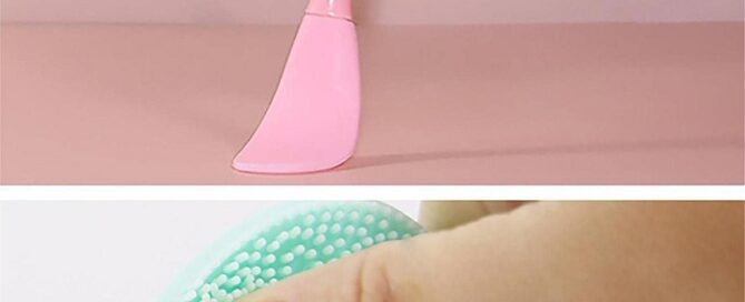 Silicone Manual Facial Cleansing Brush All-in-One Makeup Cleanser Exfoliating Brush