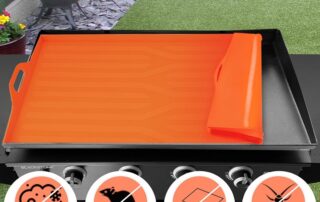 Silicone Mat for 36-inch Griddle Food Grade Silicone Mat with Handles Protects Griddle from Rodents