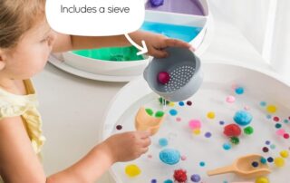 Silicone Nesting Scoops Sensory Education Silicone Filler Tool Montessori Education Toys