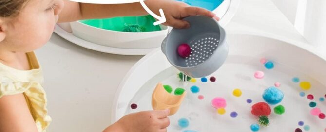Silicone Nesting Scoops Sensory Education Silicone Filler Tool Montessori Education Toys