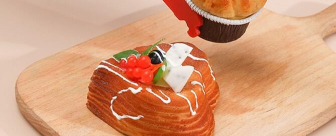 Silicone Oven Rack Push Pull Tool with Pull Clip Prevents Scalding Pull out Hot Racks Safely