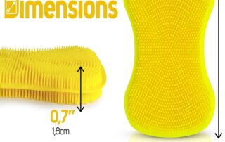 Silicone Sponge Dish Washing Kitchen Scrubber Sponges Kitchen Dish Scrubber Brush