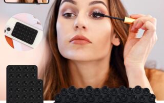 Suction Cup Rubber Sticky Grippy Suction Phone Case Mount Silicone Mirror Shower Phone Holder