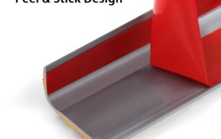Vinyl Anti-Slip Stair Nosing Non-Slip Staircase Step Flexible Rubber Treads Edge Protector Molding Trim