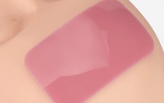 Adhesive Forehead Stickers Eyelashes Silicone Pad Eyelash Remover Pads Silicone Rubber Workbench