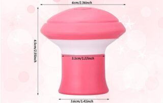 Air Blower Rubber Tip Facial Yoga for Skin Tighten Firm Jaw Double Chin Breathing Exercise Device