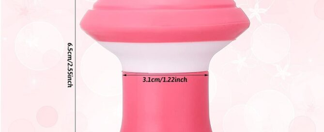Air Blower Rubber Tip Facial Yoga for Skin Tighten Firm Jaw Double Chin Breathing Exercise Device